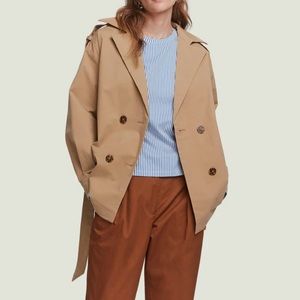 Scotch & Soda Short Trench Coat